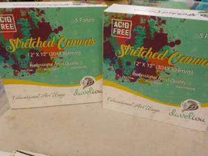 10 Daveliou 12 x 12 Stretched Canv...