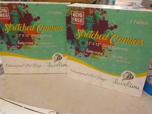 10 Daveliou 12 x 12 Stretched Canv...