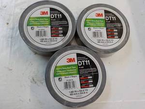 3 Rolls Heavy Duty Duct Tape 1.88 ...