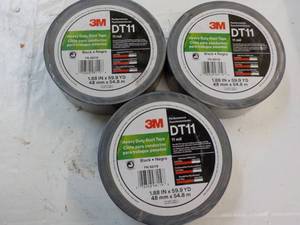 3 Rolls Heavy Duty Duct Tape 1.88 ...