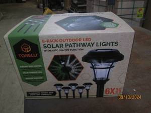 6- pack led solar led lights...