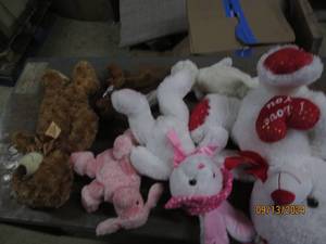 stuffed animals...