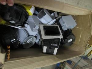 box of light recepticals...