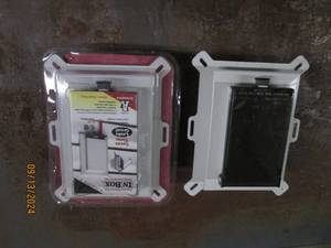 2 wether proof recessed electric bo...