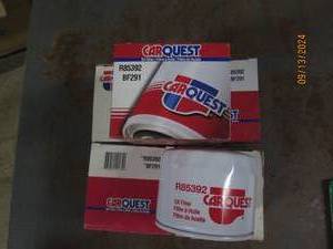 lot of 5 carquest oil filters r8539...