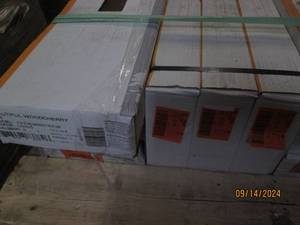 6 packages of beautiful wood cherry...