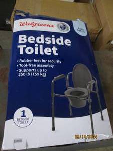 bedside toilet...