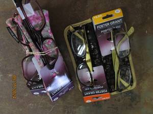 5 foster grant reading glasses with...