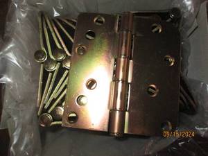 25 door hinges 4 inch x 3.75...