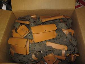 box of 35 belts...
