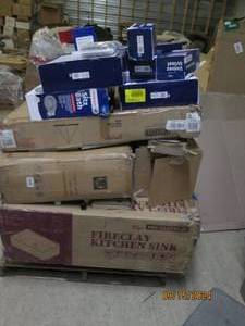 pallet of items that need work or a...