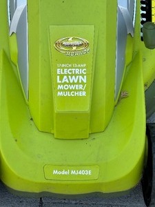 Sunjoe Mow Joe Electric Lawn MowerMulcher
