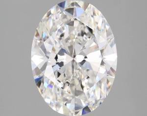 lot 1 image: 2.51ct OVAL DIAMOND F color, VS1 Clarity IGI Report - Lab Grown