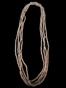 lot 210 image: Jay King  Coral & Turquoise Bead Necklace. 100 Length