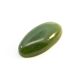lot 305 image: NEPHRITE JADE - 0.83ct. Oval cabochon cut