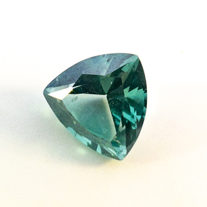 lot 327 image: MYSTIC NEPTUNE GARDEN TOPAZ  - 1.39ct. Trillion cut