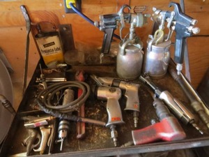 lot 46 image: Mixed Lot of Air Tools