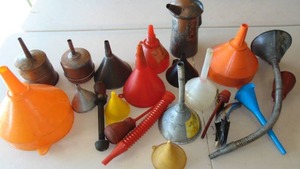 lot 79 image: Mixed Lot of Funnels
