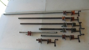 lot 81 image: Mixed Lot of Bar Clamps