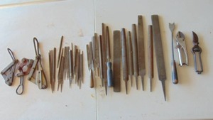 lot 100 image: Mixed Lot of Hand Files and Other Hand Tools