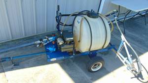 lot 103 image: Broyhill 25 Gallon Sprayer with Foldout 10 Boom Width