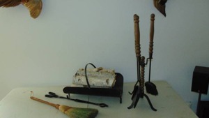 lot 137 image: Mixed Lot of Fireplace Accessories