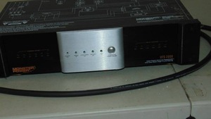 lot 139 image: Monster Power HTS 2600 Surge Protector Home Theatre Reference System