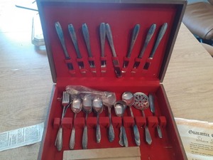 lot 141A image: Mixed Lot of Silver Plated and Sterling Silver UtensilsSilverware