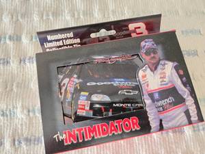 lot 53 image: Dale Earnhardt Collectible Tin and Playing Cards