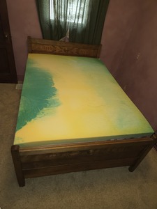 lot 85 image: Full Size Headboard and Footboard