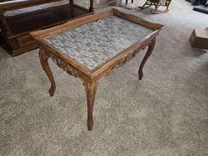 lot 97 image: Small Side Table with Removable Top