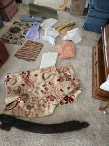 lot 112 image: Various Rugs and Related Items