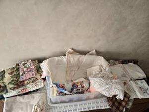 lot 118 image: Tote of Various Table Runners, and More
