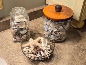 lot 139 image: 3 Containers of Various Shells and Starfish