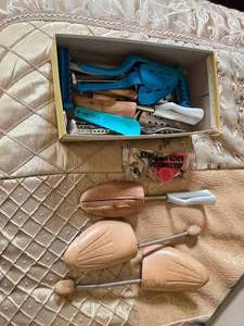 lot 157 image: Box of Misc. Shoe Stretchers