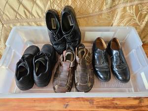 lot 166 image: Lot of Various Shoes - Mens 9 12 or 9