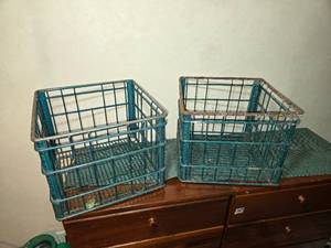 lot 238 image: Pair of Metal Baskets