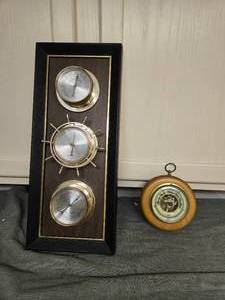 lot 268 image: 2 Barometers