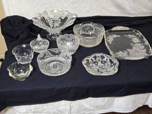 lot 289 image: Various Crystal Bowls and Dishes