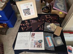 lot 354 image: Pandoras Box Quilting Templates