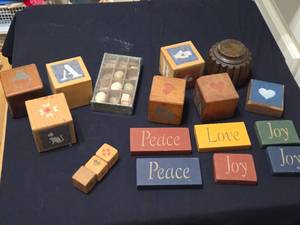 lot 381 image: Different Wood Blocks