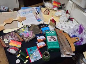 lot 395 image: Craft Wire and Other Crafting Items