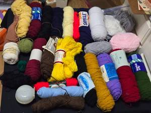lot 408 image: Huge Lot of Yarn
