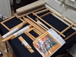 lot 416 image: Tapestry Weaving Looms Etc