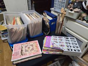 lot 421 image: Quilting and Sewing Magazines, Pattern Books
