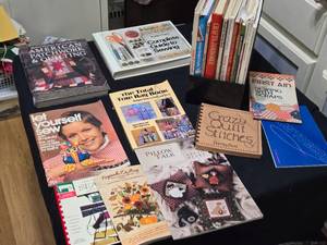 lot 423 image: Quilting and Sewing Books