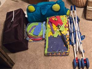 lot 478 image: Lot of Childrens Play Equipment and Graco Playpen