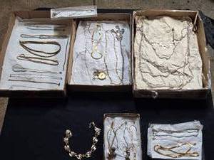lot 491 image: Assorted Jewelry Lot Including Necklaces and Bracelets