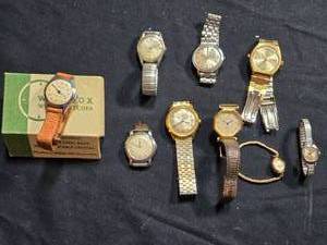 lot 501 image: Vintage Wristwatches Lot - Various Brands and Models