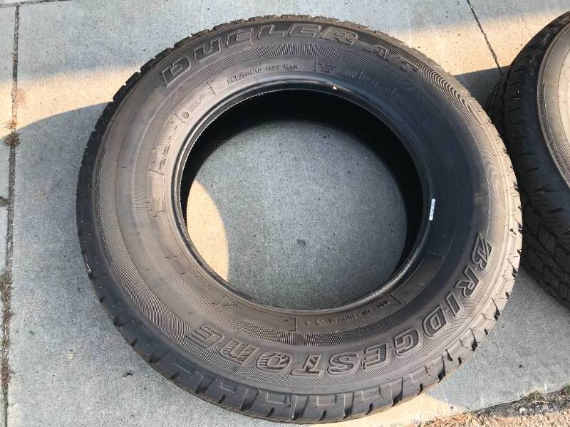 Set of 4 Bridgestone Tires